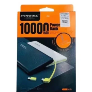 Carregador Portátil Power Bank 10000Mah Pineng Turbo Universal Atacado