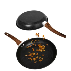 Frigideira Antiaderente 28cm Ferro Fundido Frita Sem Óleo Atacado