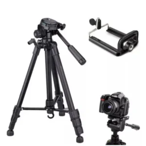Tripé Profissional Para Câmera Dslr Filmadora Preto Atacado 1.90 mt
